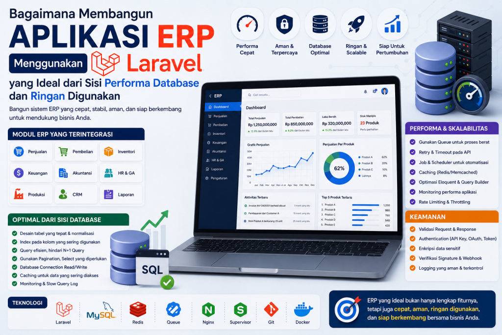 Aplikasi ERP Laravel